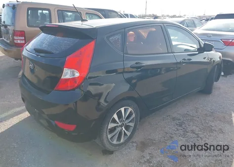 2014 Hyundai Accent Se z USA, uszkodzony, nr VIN KMHCU5AE6EU167810